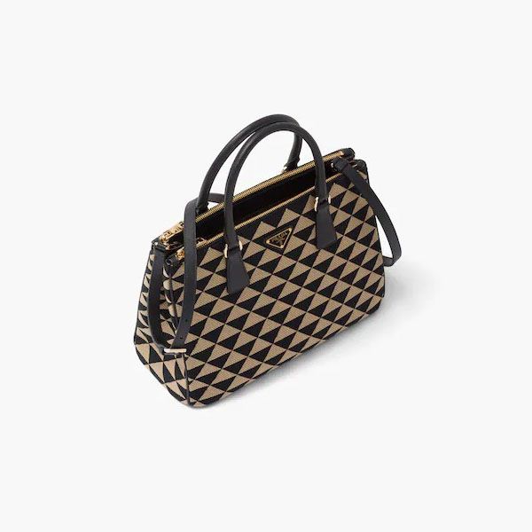 プラダ 偽物 ガレリア ジャカードファブリック ミディアムバッグ 1BA2742FKLF0Y30VDOO